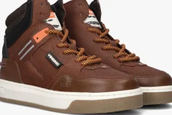 bruine vingino hoge sneakers brad mid