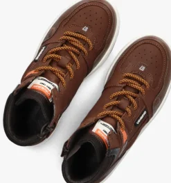 bruine vingino hoge sneakers brad mid