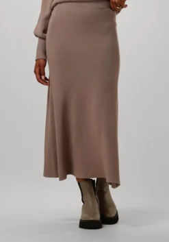 bruine y.a.s. maxirok yasfonny hw ankle knit skirt