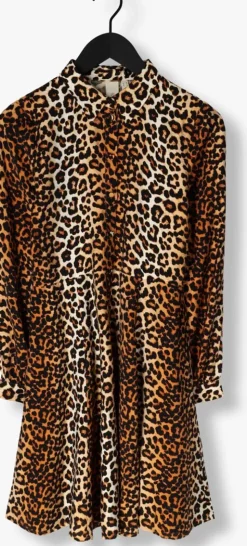 bruine y.a.s. mini jurk yaskaya ls shirt dress s. noos