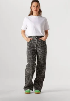 bruine y.a.s. wide jeans yasleonora hw denim jeans noos