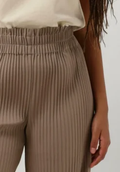 bruine y.a.s. wijde broek yasalisa hw pant