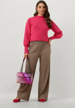 bruine y.a.s. wijde broek yasalisa hw pant