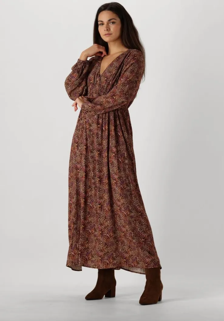 bruine ydence maxi jurk dress michelle