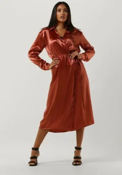 bruine ydence midi jurk dress jess