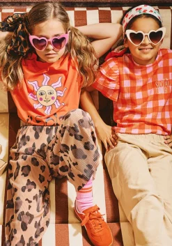 bruine z8 wijde broek goldie