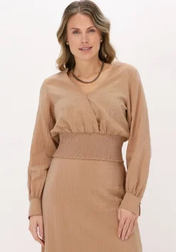 camel another label blouses faded sand