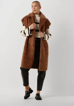 camel beaumont teddy jas reversible lammy long body