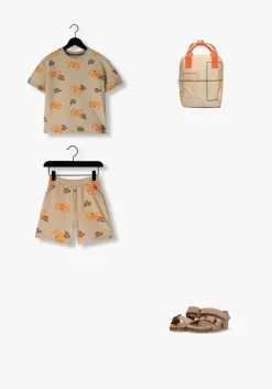 camel bunniesjr platte sandalen ben beach