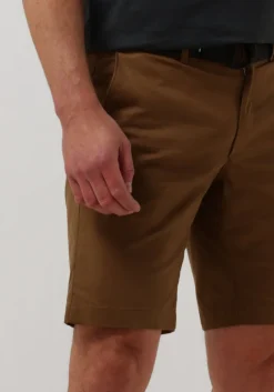 camel calvin klein korte broek modern twill slim short belt