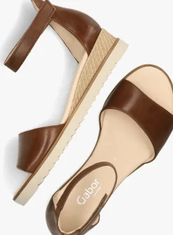 camel gabor sandalen met hak 780.2