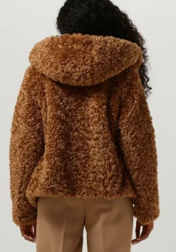 camel giacomo the jacket faux fur jas 6512773