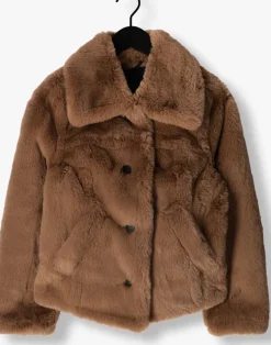camel giacomo the jacket faux fur jas 6510943