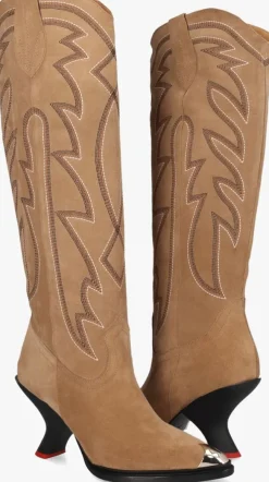 camel jan jansen cowboylaarzen leaning west boot