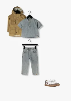 camel lil' atelier parka's nmmgodo long loose jacket fo lil