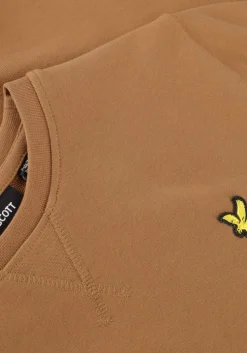 camel lyle & scott sweater crew neck sweatshirt boys