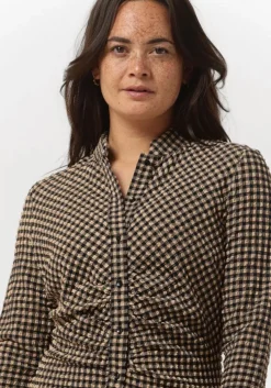 camel notes du nord midi jurk emmi tight dress