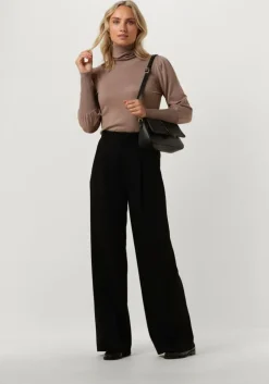 camel notre-v coltrui basic knit blouse