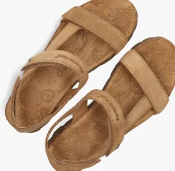 camel panama jack platte sandalen selma