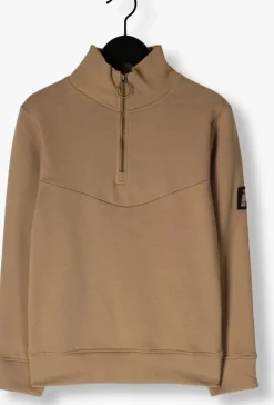 camel raizzed sweater mardin