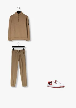 camel raizzed sweater mardin