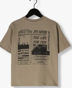 camel retour t-shirt davis