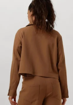 camel ruby tuesday jack ramse short jacket patched pockets