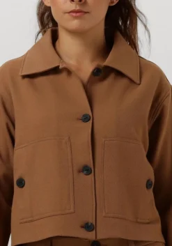 camel ruby tuesday jack ramse short jacket patched pockets