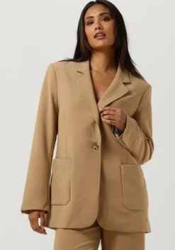 camel second female blazer ficaria blazer
