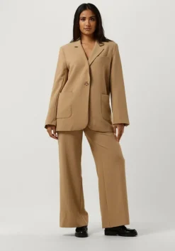 camel second female blazer ficaria blazer
