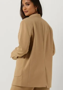 camel second female blazer ficaria blazer