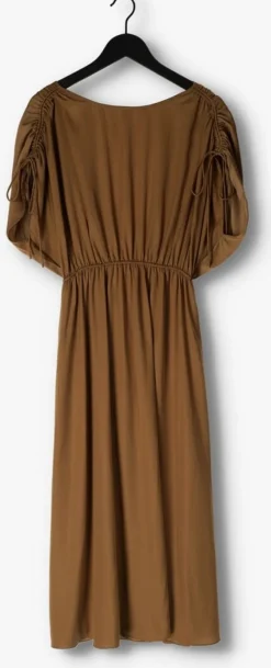 camel second female midi jurk mingai dress