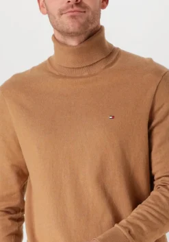 camel tommy hilfiger coltrui pima org ctn cashmere roll neck