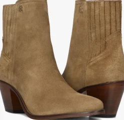 camel tommy hilfiger enkellaarsjes western mid heel s