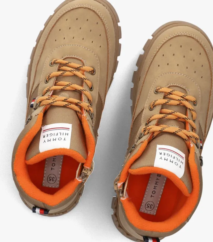 camel tommy hilfiger enkelboots 33707