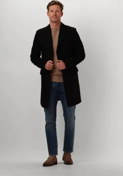 camel tommy hilfiger trui lambswool crew neck