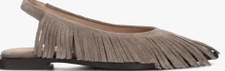 camel toral slingbacks paris fringes