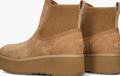 camel ugg enkelboots w cityfunc chelsea