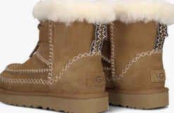 camel ugg vachtlaarzen classic mini alpine