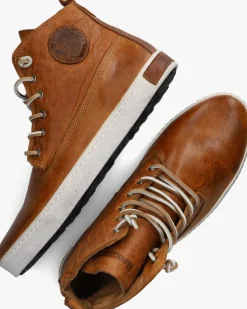 cognac blackstone hoge sneakers icon