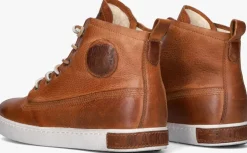 cognac blackstone hoge sneakers icon