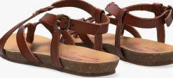 cognac blowfish malibu platte sandalen granola