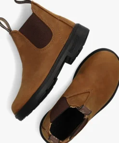 cognac blundstone chelsea boots 1563