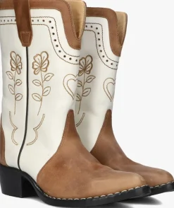 cognac bootstock cowboylaarzen haily brown