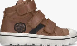 cognac develab hoge sneakers 45199