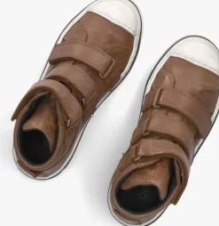 cognac develab hoge sneakers 45199