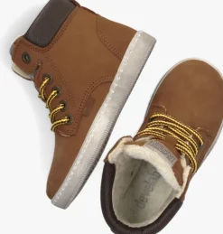 cognac develab hoge sneakers 41855