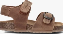 cognac develab platte sandalen 48195