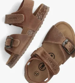 cognac develab platte sandalen 48195