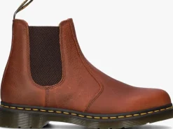cognac dr martens chelsea boots 2976 m